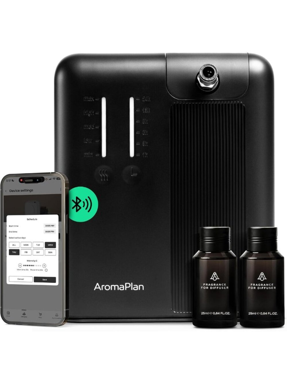 Whole House Smart Scent Diffuser + 2 Scents – Luxury Aromatherapy, Cold Air
